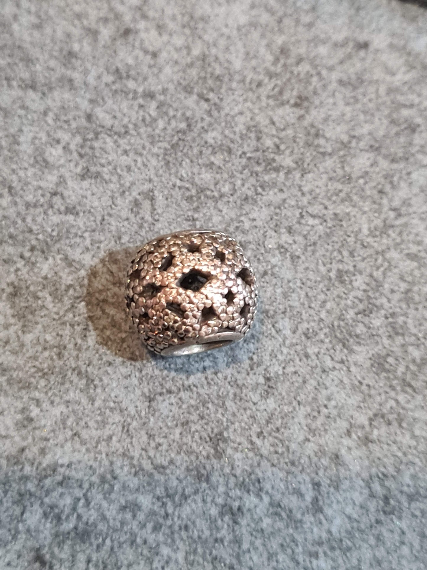 Genuine Pandora Pave Delicate Sparkle Charm