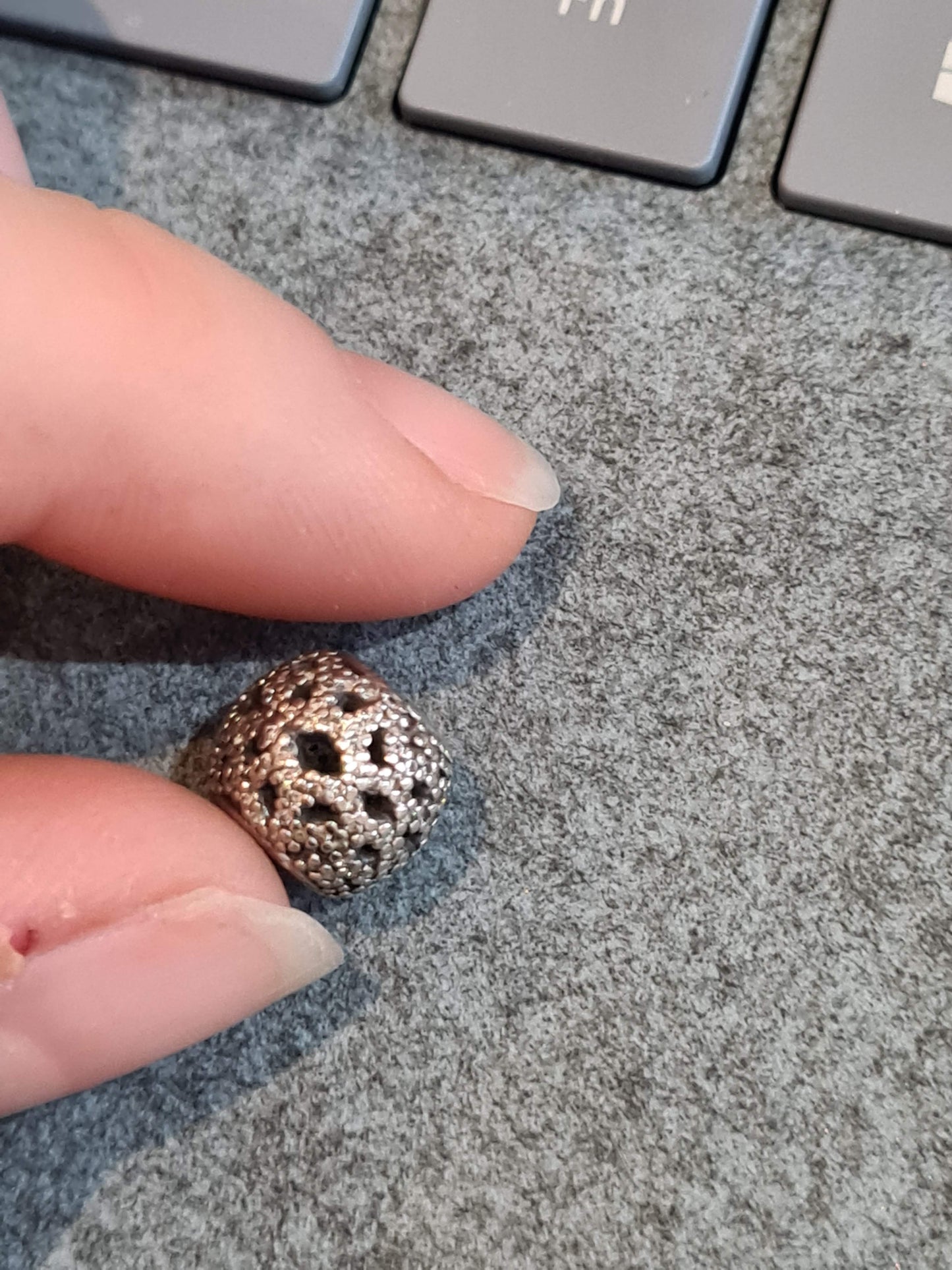 Genuine Pandora Pave Delicate Sparkle Charm