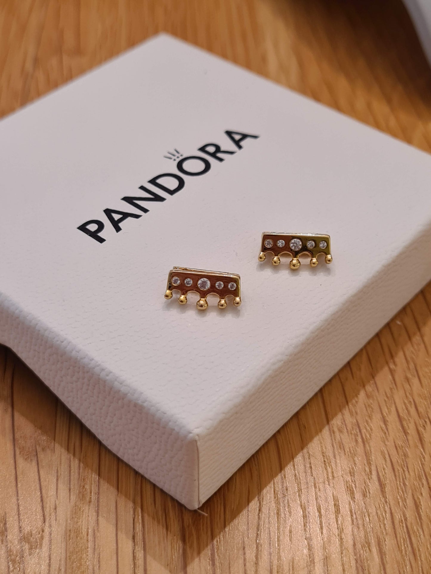 Genuine Pandora Brand New Reflexions Rose Gold Princess Clip!