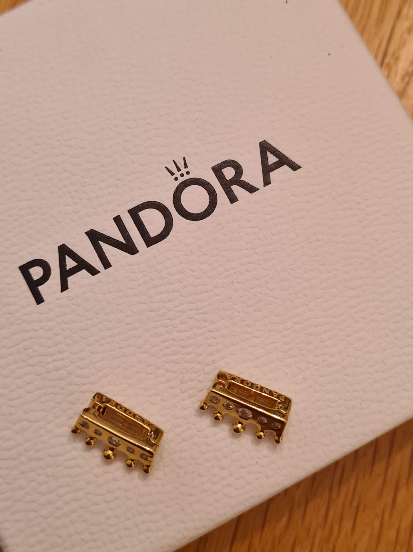 Genuine Pandora Brand New Reflexions Rose Gold Princess Clip!
