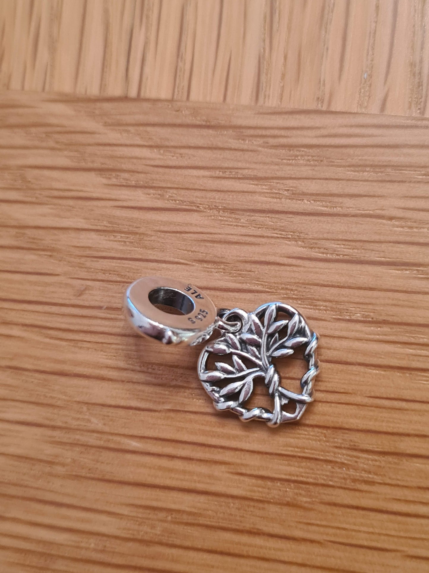 Genuine Pandora Family Tree Heart Knot Dangle Heart