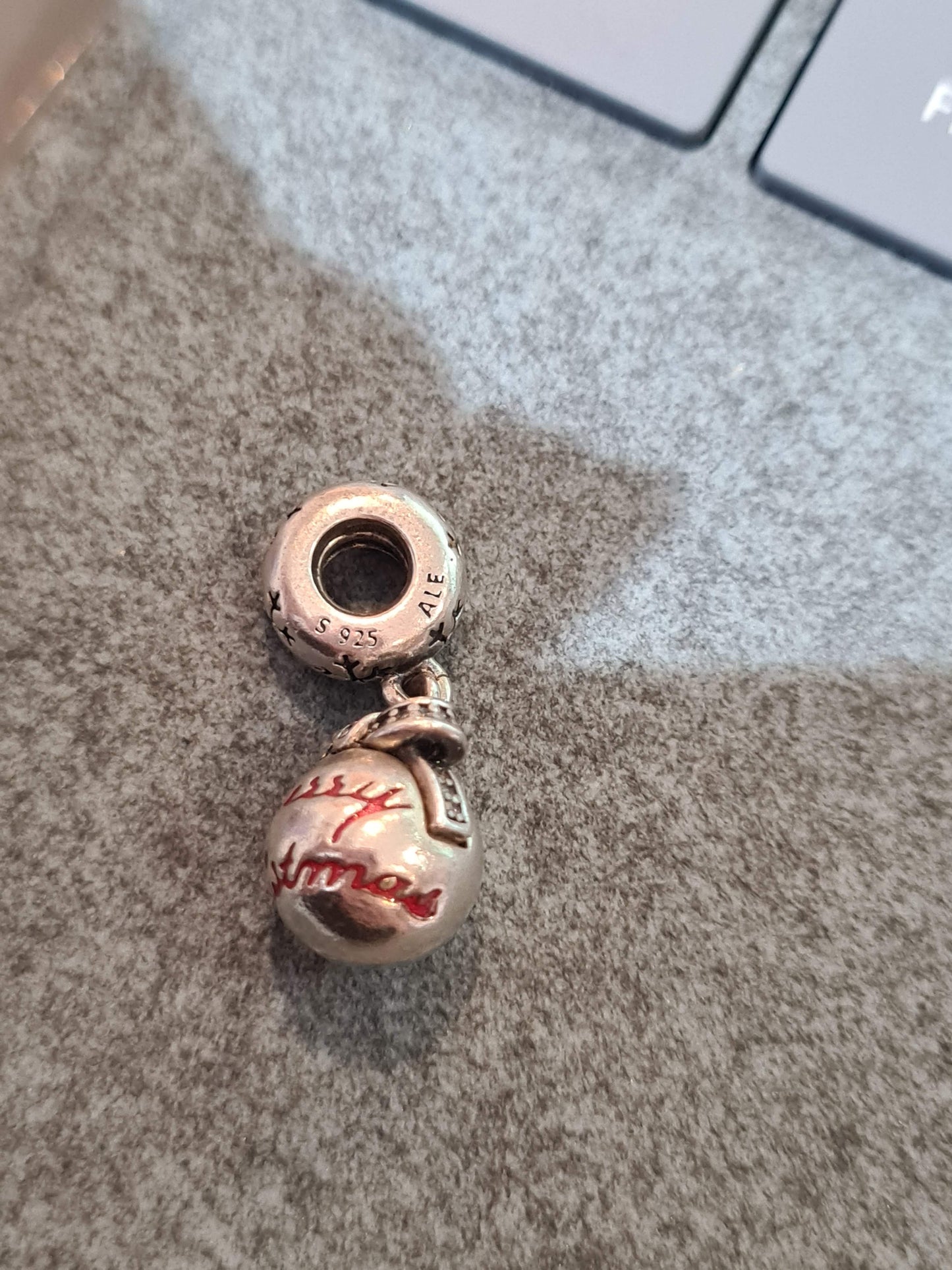 Genuine Pandora Merry Christmas Bauble Dangle
