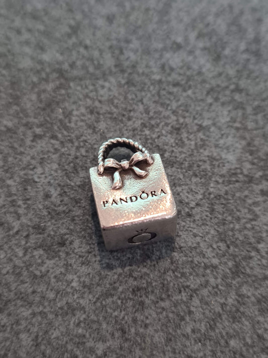 Genuine Pandora Shopping Bag Charm