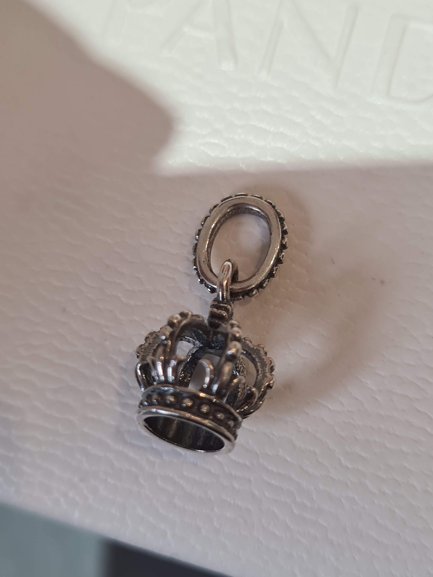 Genuine Pandora Crown Princess Queen King Dangle