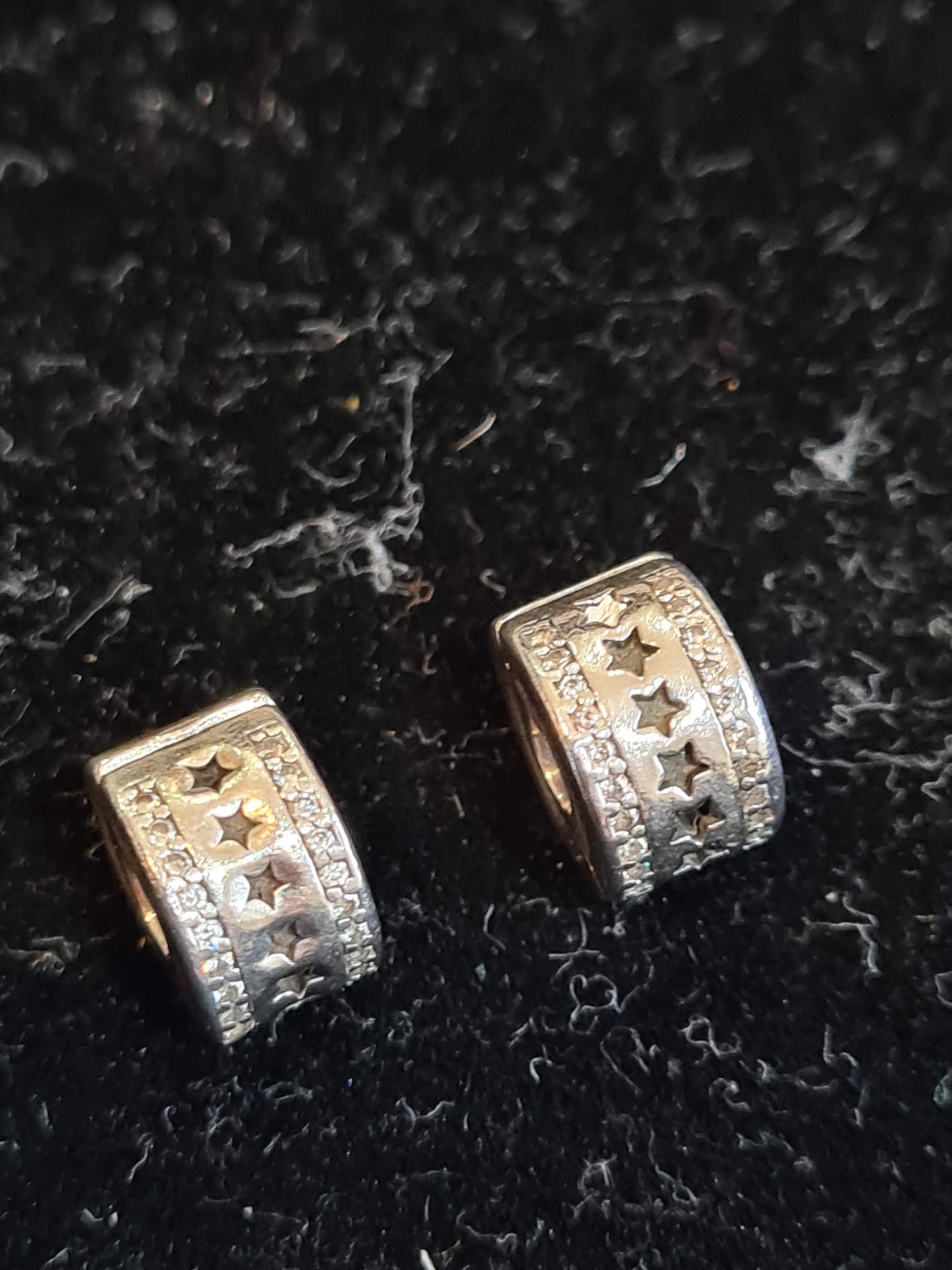 Genuine Pandora Pave Star Clip