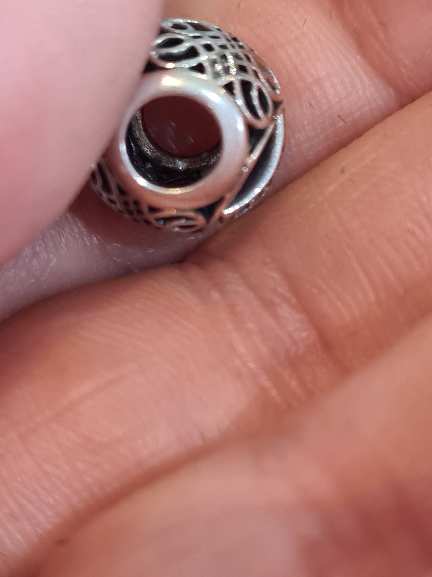 Genuine Pandora Vintage Letter V Charm