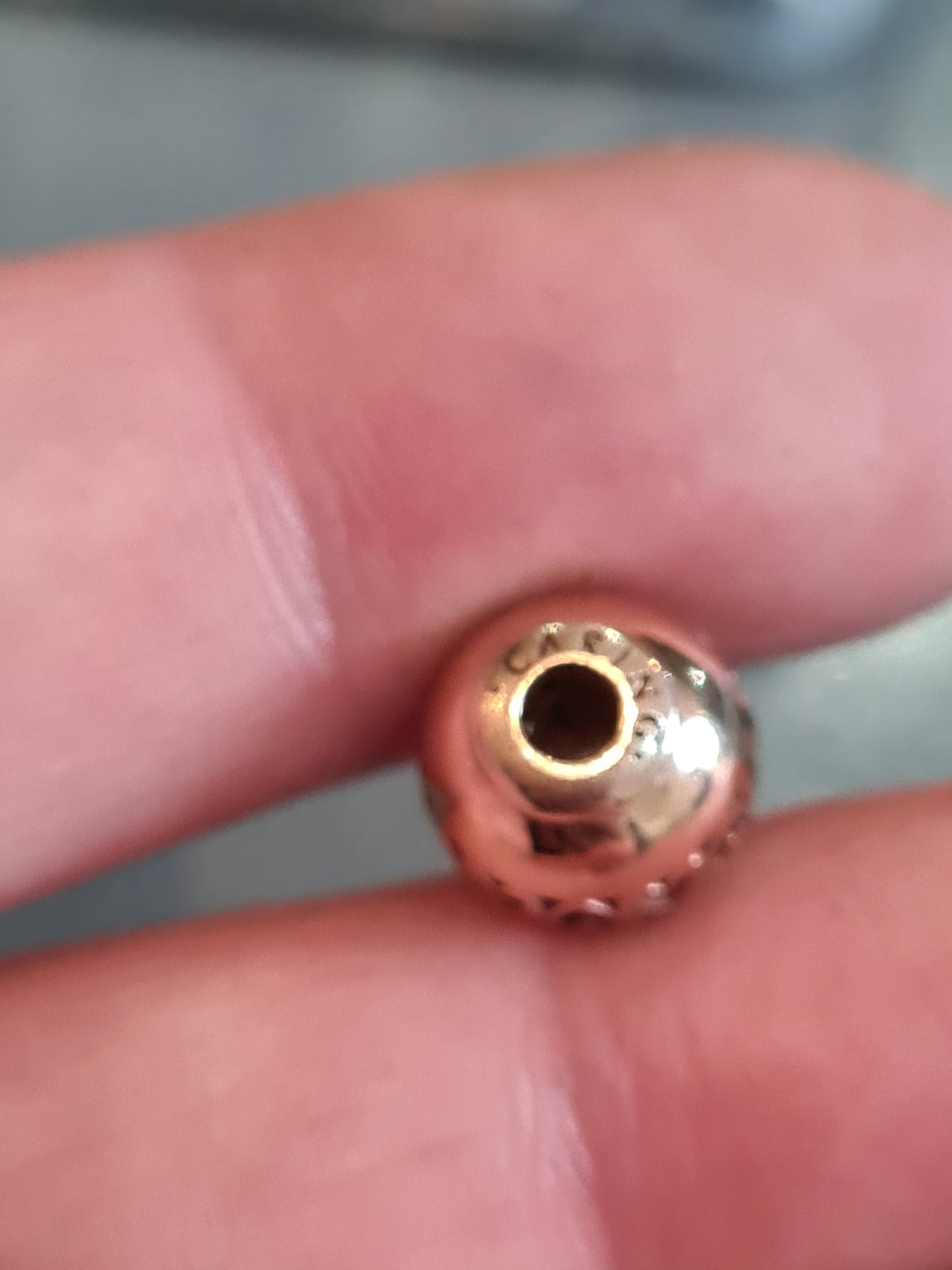 Genuine Pandora Essence Rose Gold Caring Charm