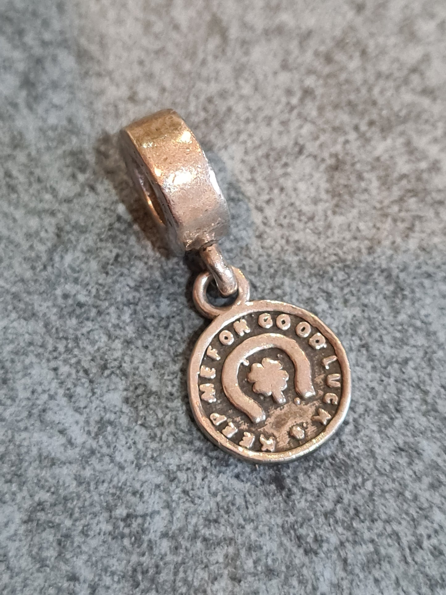 Genuine Pandora Lucky Penny Dangle Charm
