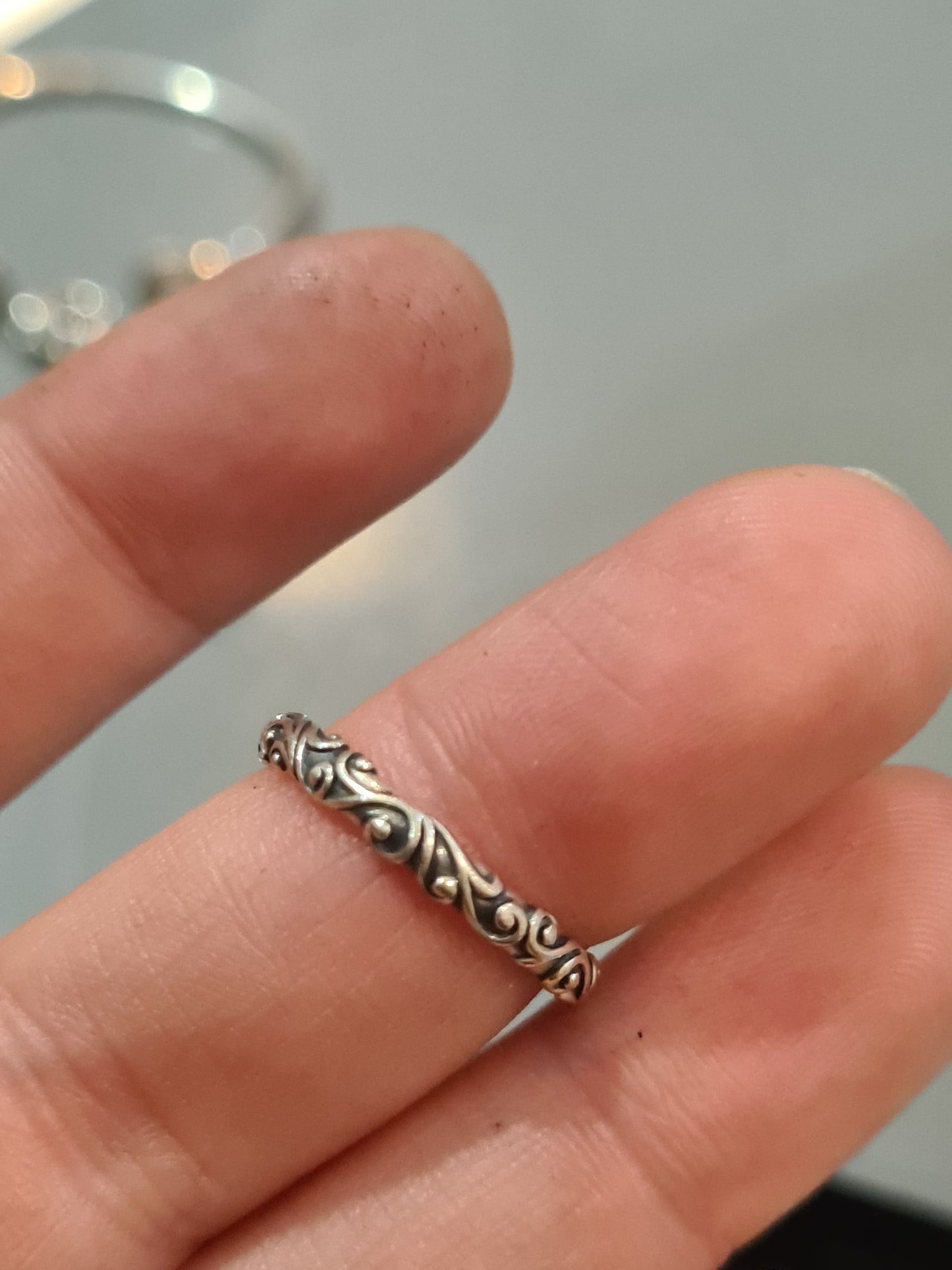 Genuine Pandora Regal Band Ring Size 54