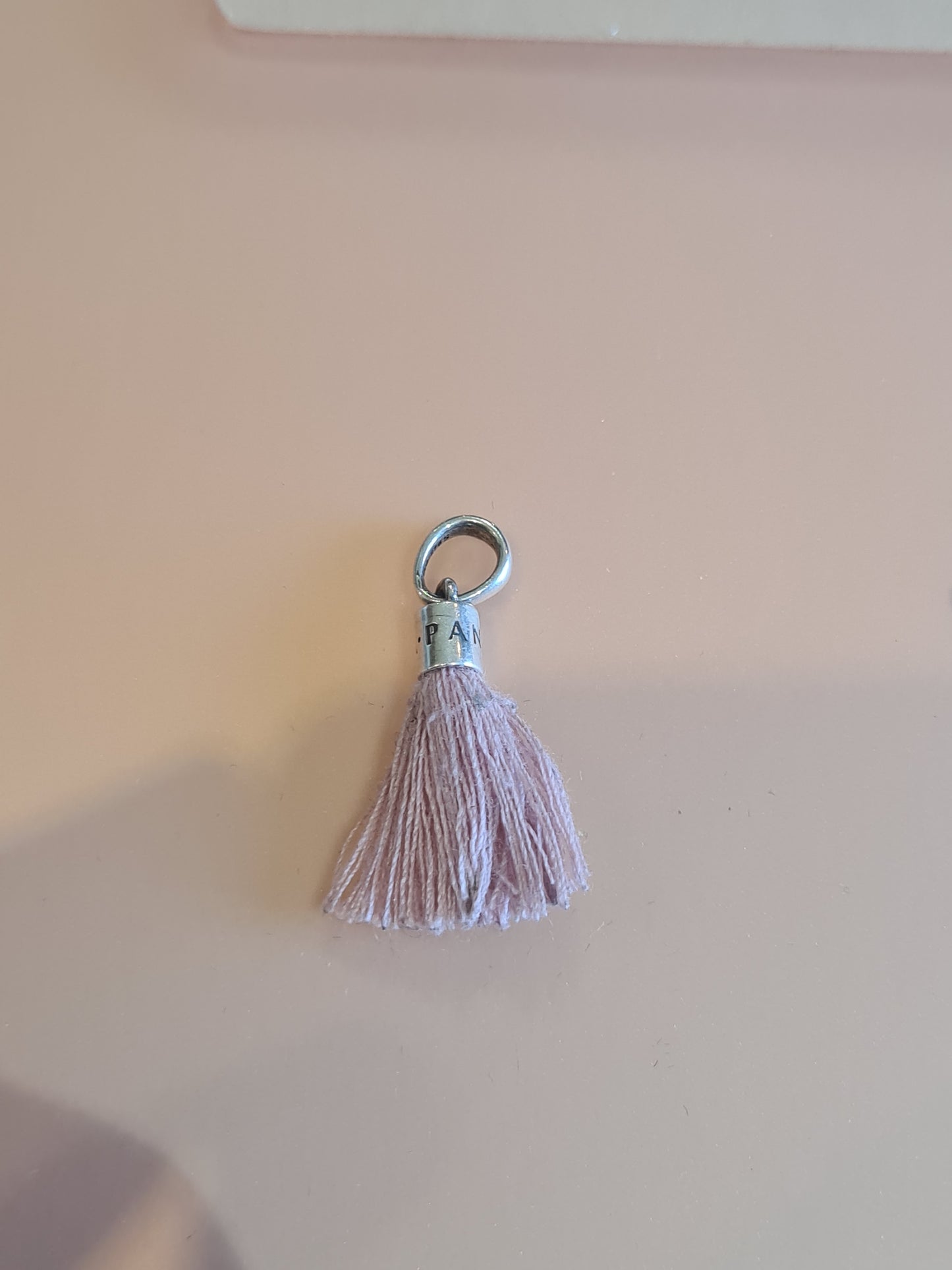 Genuine Pandora Pink Tassel Charm