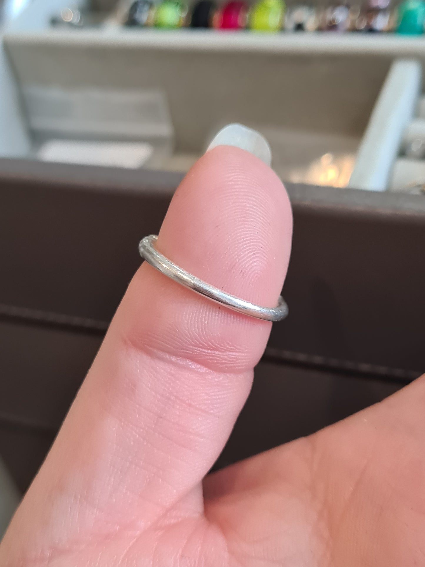 Genuine Pandora New Style Birthstone Ring Pale Blue