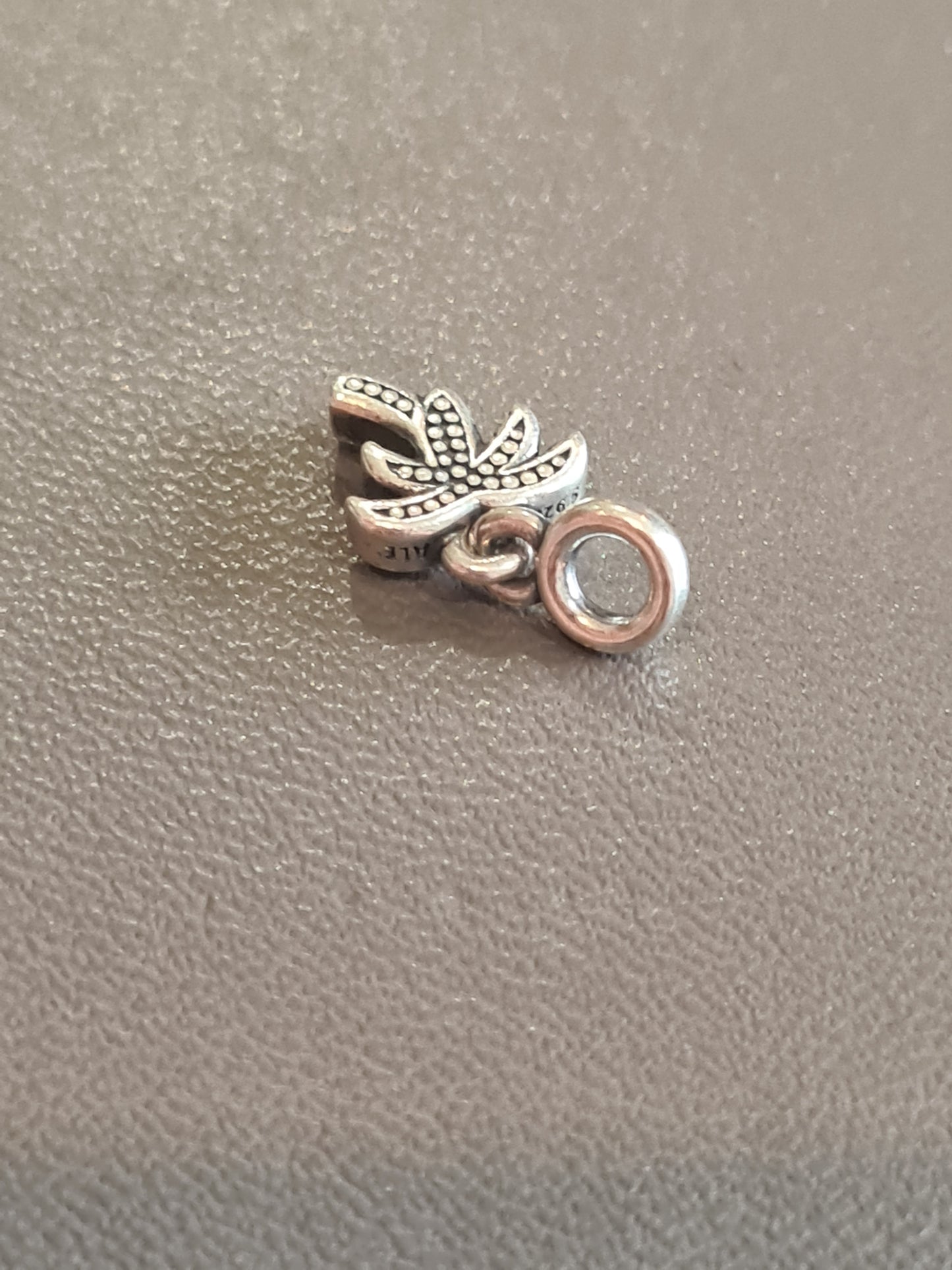Genuine Pandora Essence Me Dangle Tiny Pave Palm Tree Charm