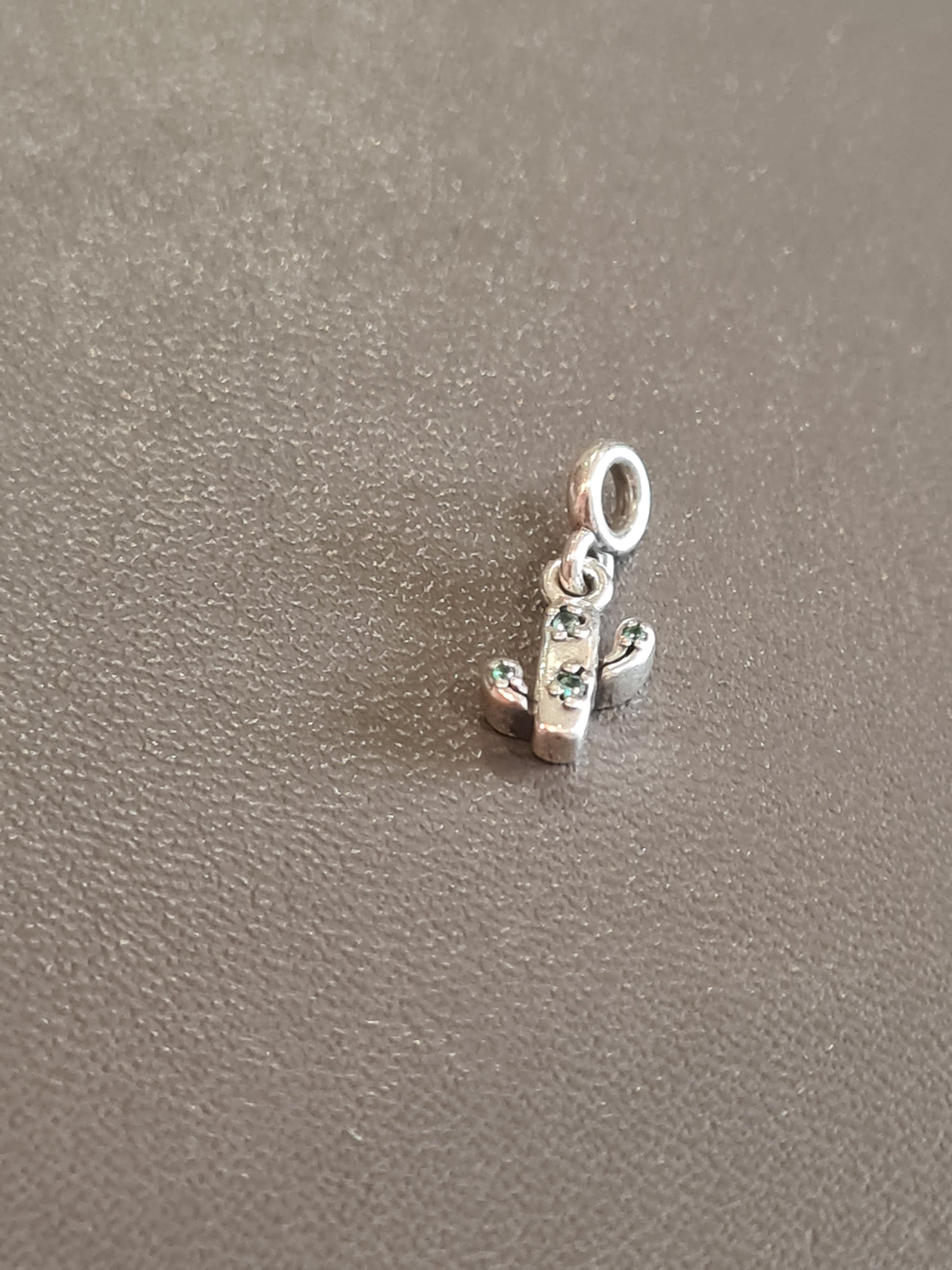 Genuine Pandora Essence Me Dangle Tiny Pave Green Studded Cactus Charm –  Preloved Pandora Boutique