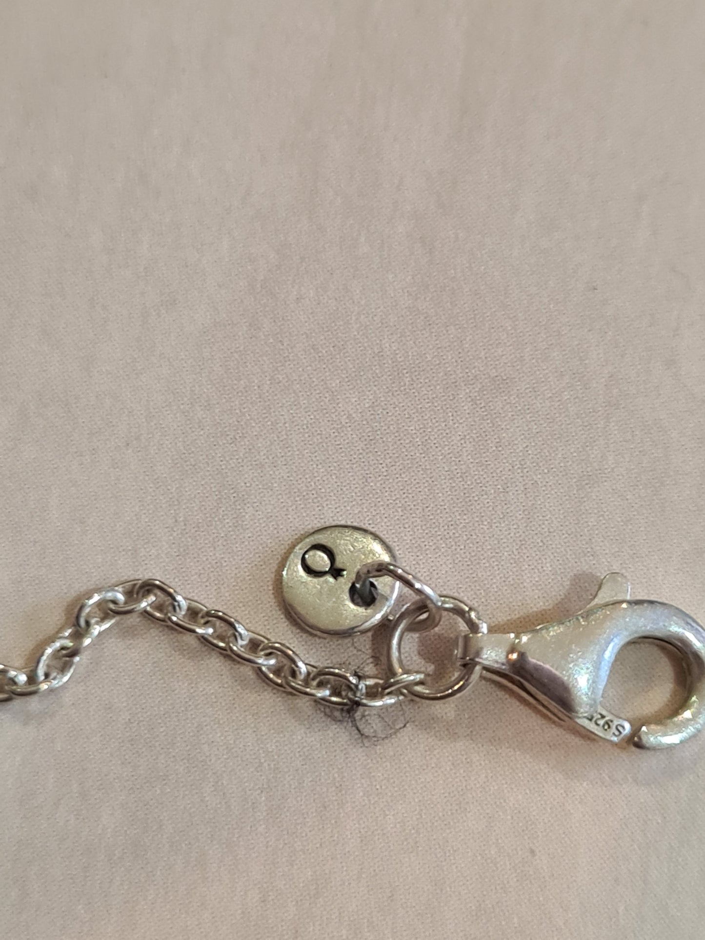 Genuine Shine Loved Dangle Necklace