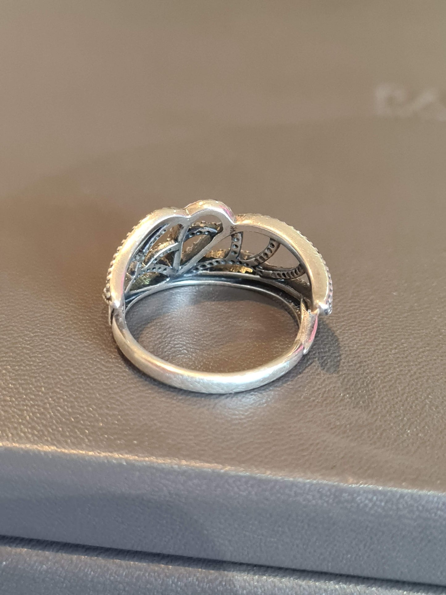 Genuine Pandora New Beginnings Butterfly Sparkle Pave Ring