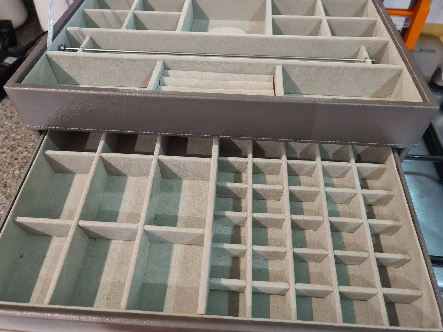 Genuine Pandora Jewellery Box Mink With 3 layers