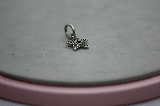 Genuine Pandora Pave Star Sparkle Charm Pendant