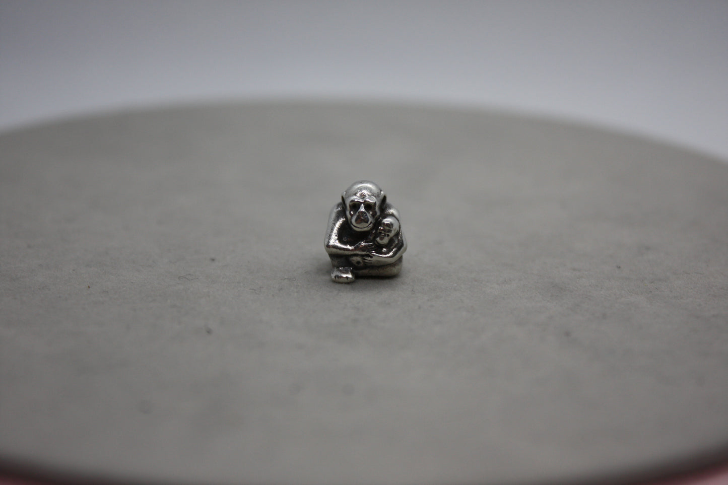 Genuine Pandora Monkey and Monkey Baby Animal Charm