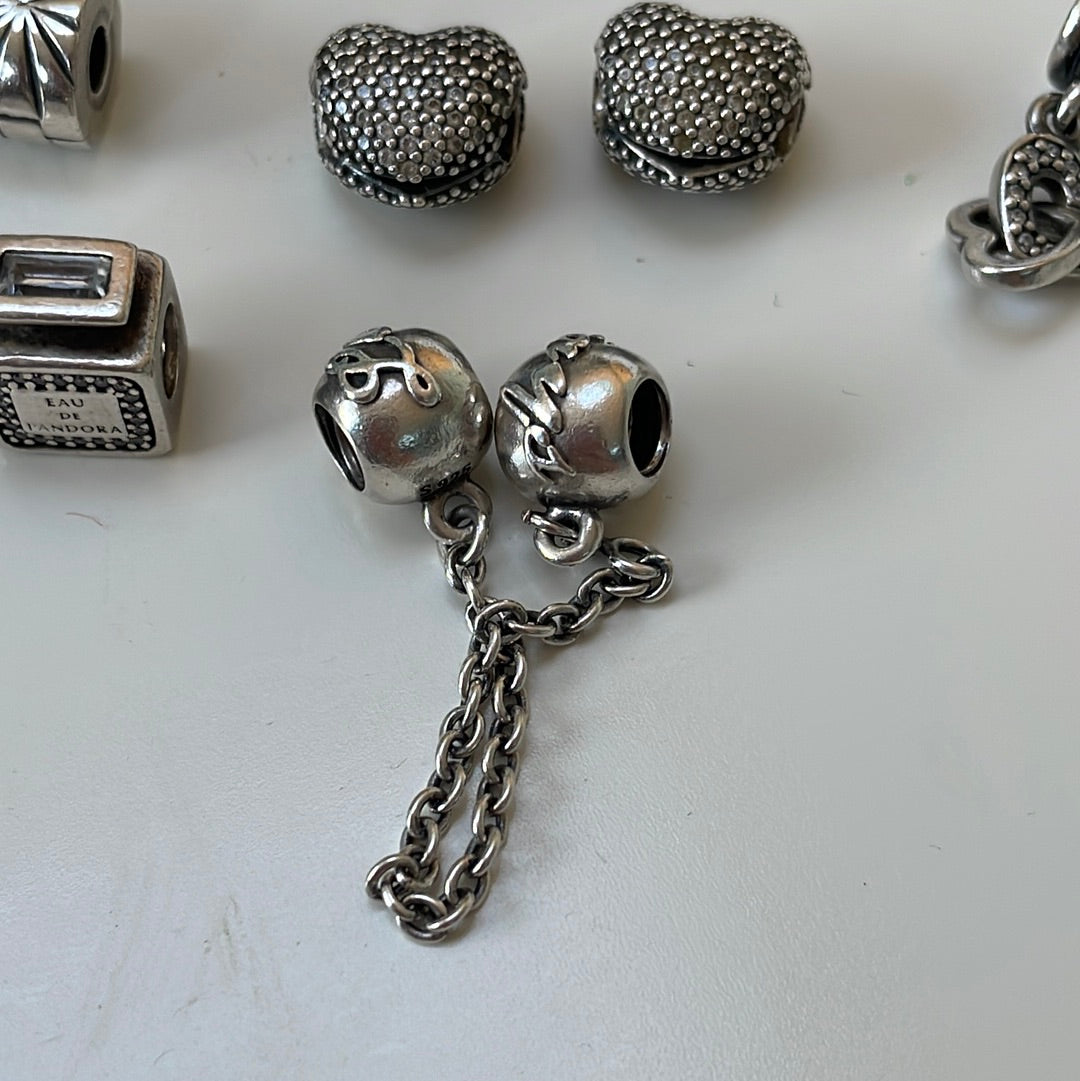 Genuine Pandora Love Always Safety Chain 5cm