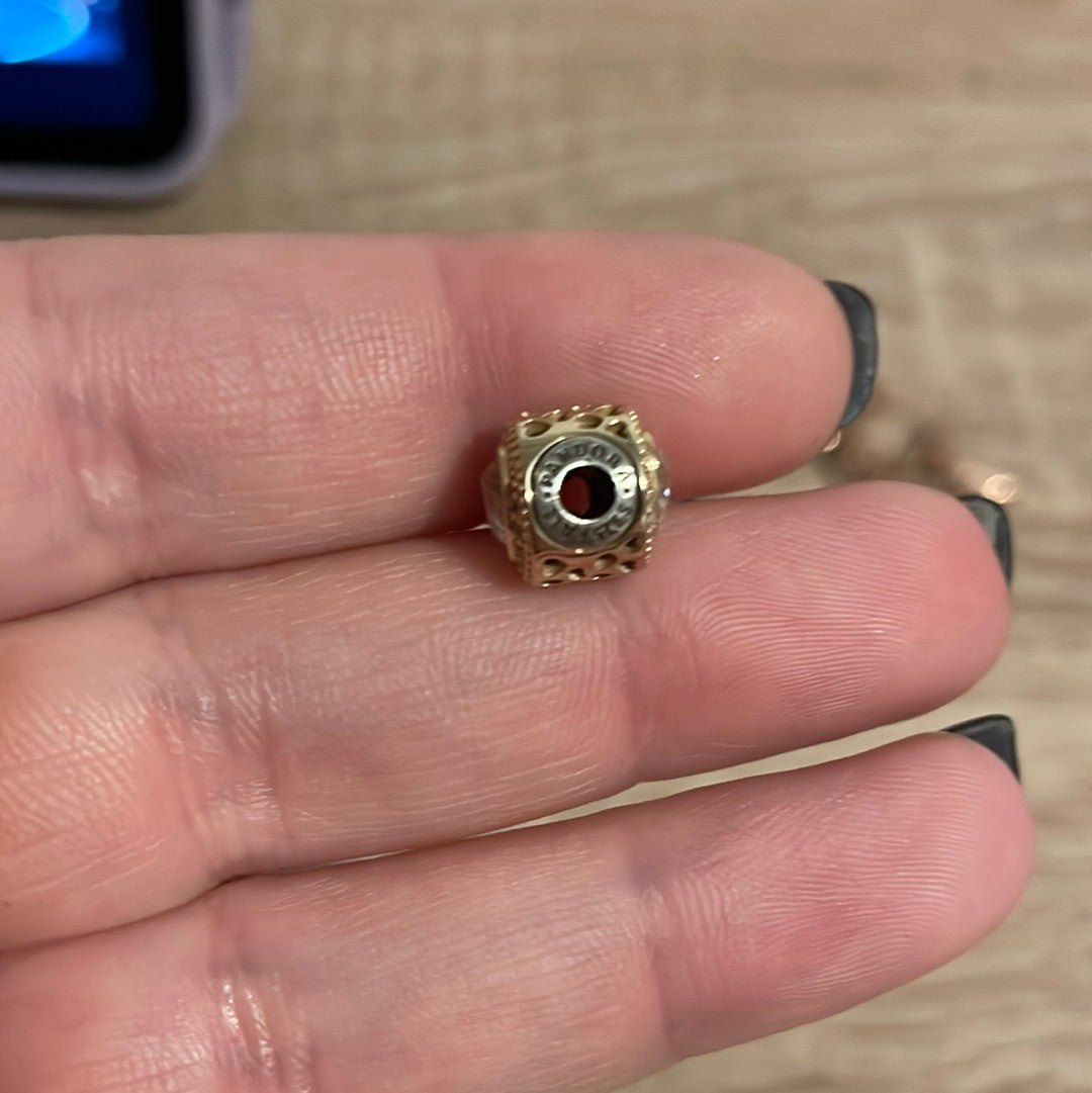 Genuine Pandora Essence 14ct Gold Love Charm