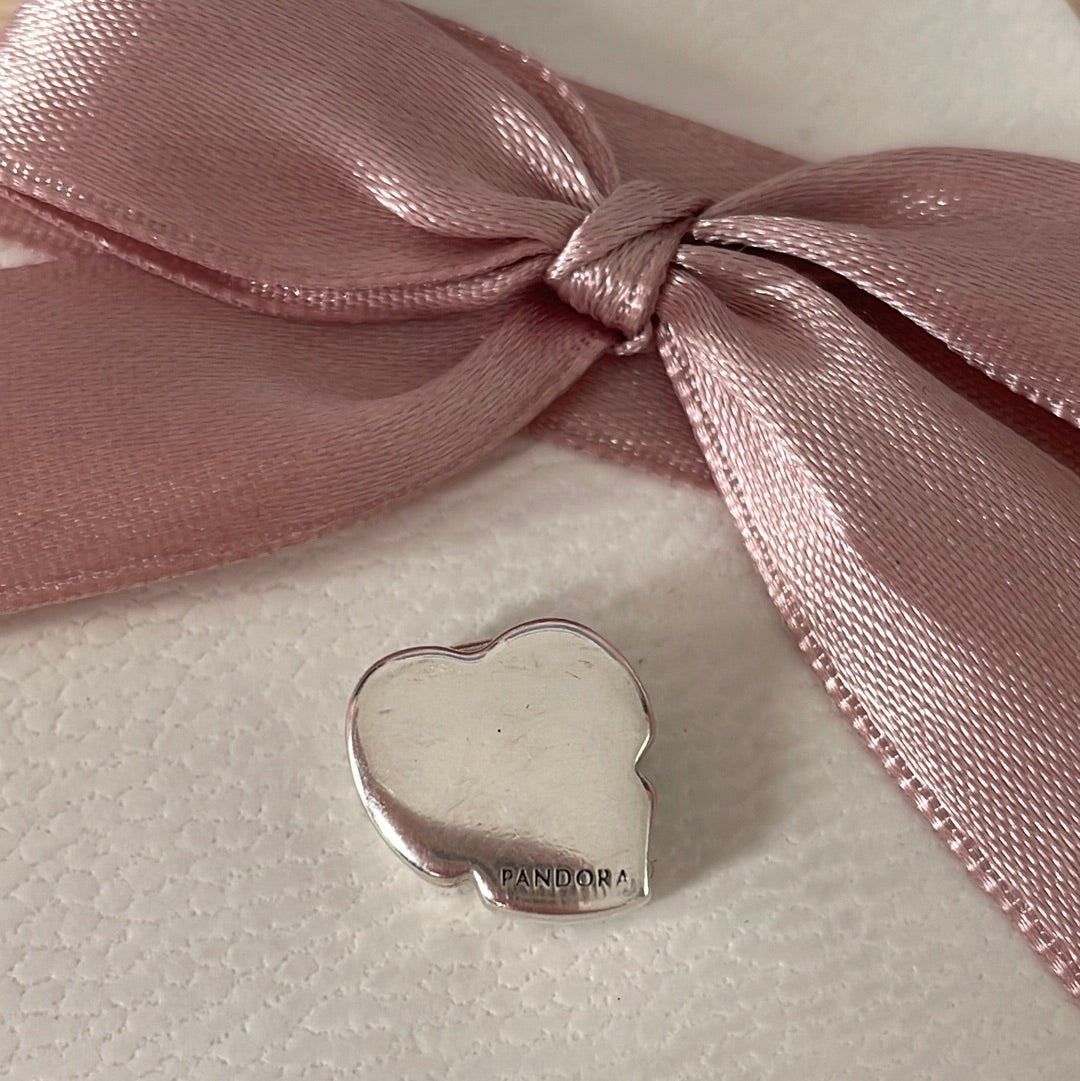 Genuine Pandora Sparkle CZ Leaf Reflexions Charm Clip