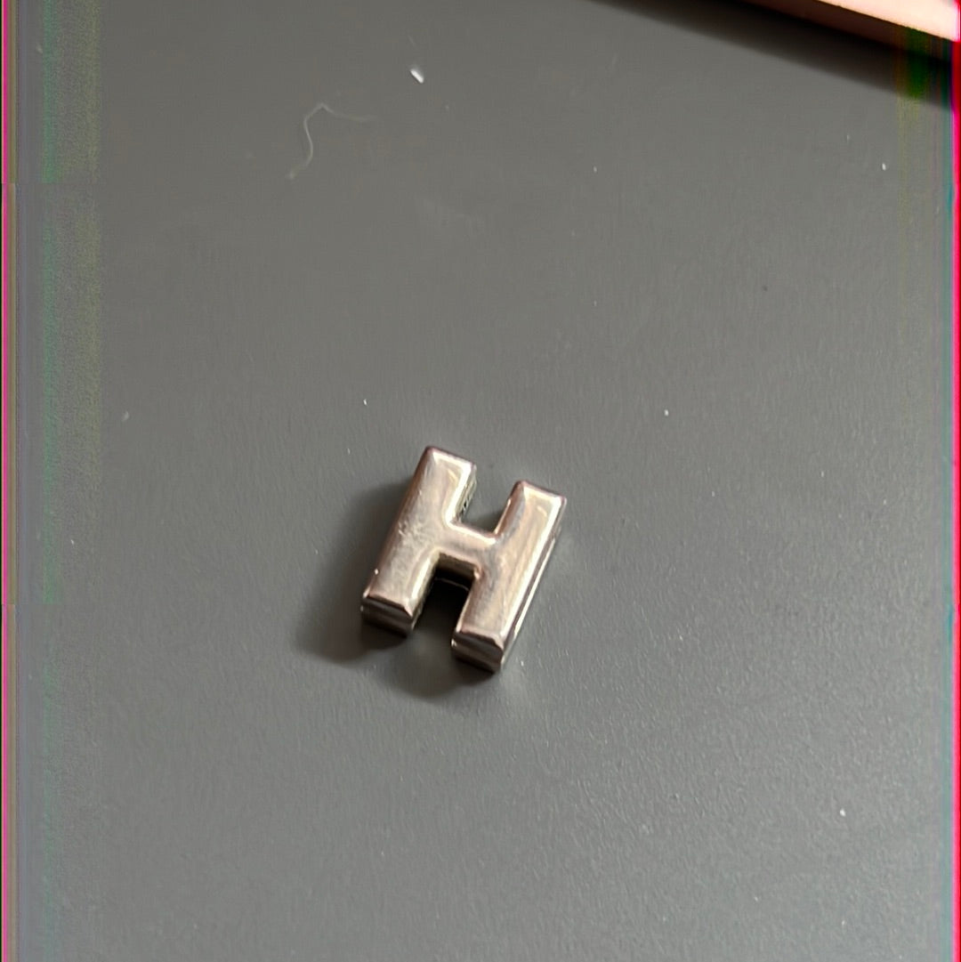 Genuine Pandora Reflexions H Letter Clip