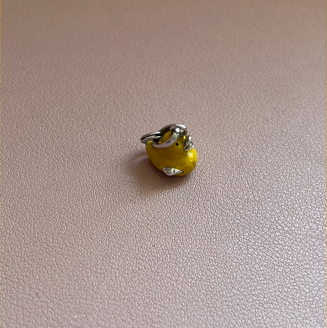 Genuine Links of London Enamel Duck Animal Charm