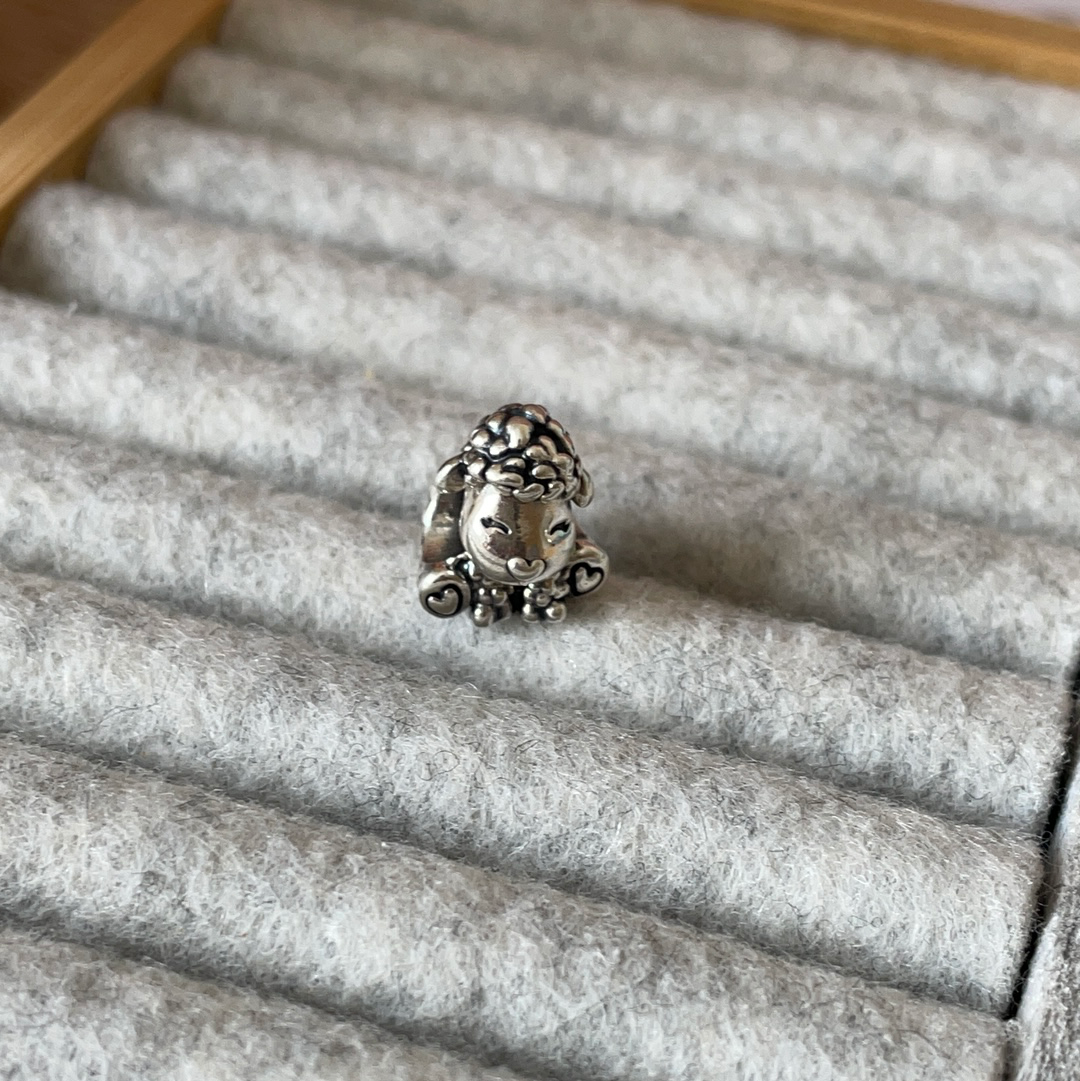 Genuine Pandora Patti the Sheep Charm Animal Cute