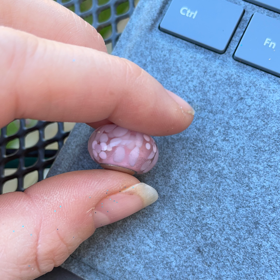 Genuine Pandora Giant XL Pink Blossom Flowers Large and Heavy and Retired