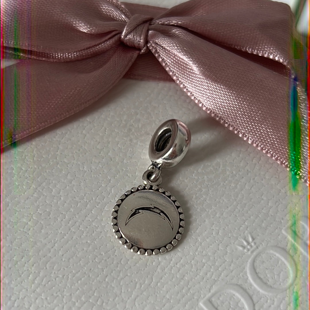 Genuine Pandora American Sports Logo Special Personalised Dangle Charm