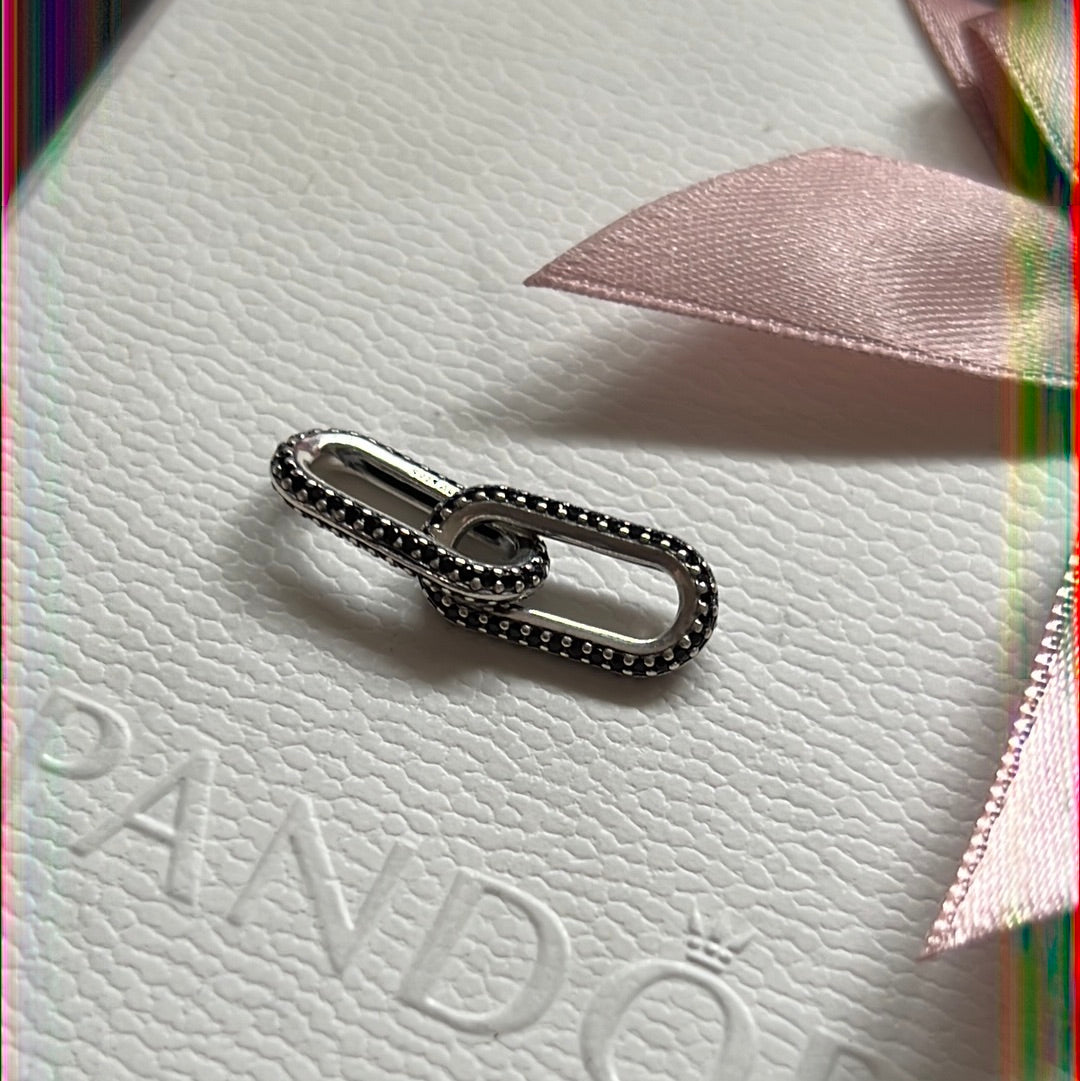 Genuine Pandora Me Essence Black Pave Chain Link