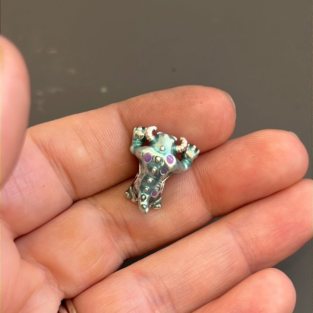 pandora charms monsters inc Genuine Pandora Disney Pixar Sully Enamel Monsters Inc Charm – Preloved Pandora Boutique