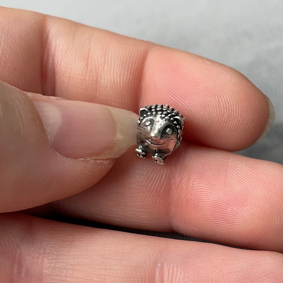 Sterling Silver Hedgehog/ Armadillo Animal Charm