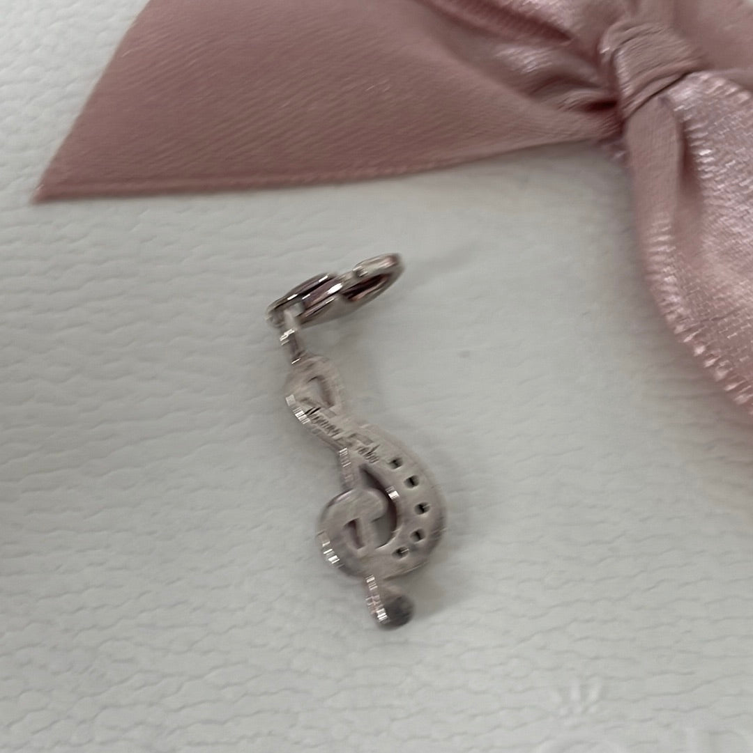 Thomas Sabo Pave Musical Note Clip Charm