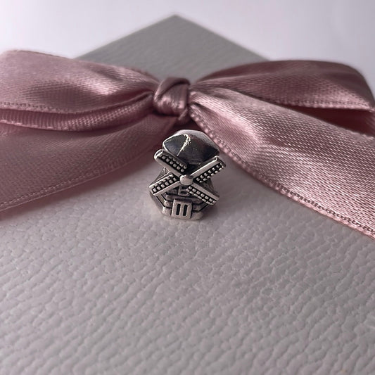 Genuine Pandora Windmill Rare and Retired Charm