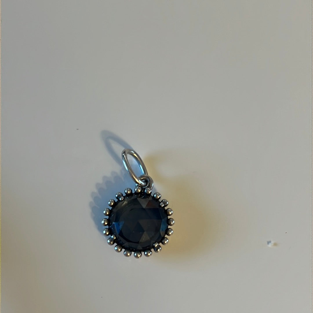 Genuine Pandora Navy Midnight Star Blue Pendant HTF RARE
