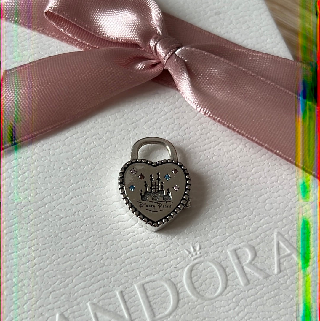 Unbranded Disney Parks Padlock Charm