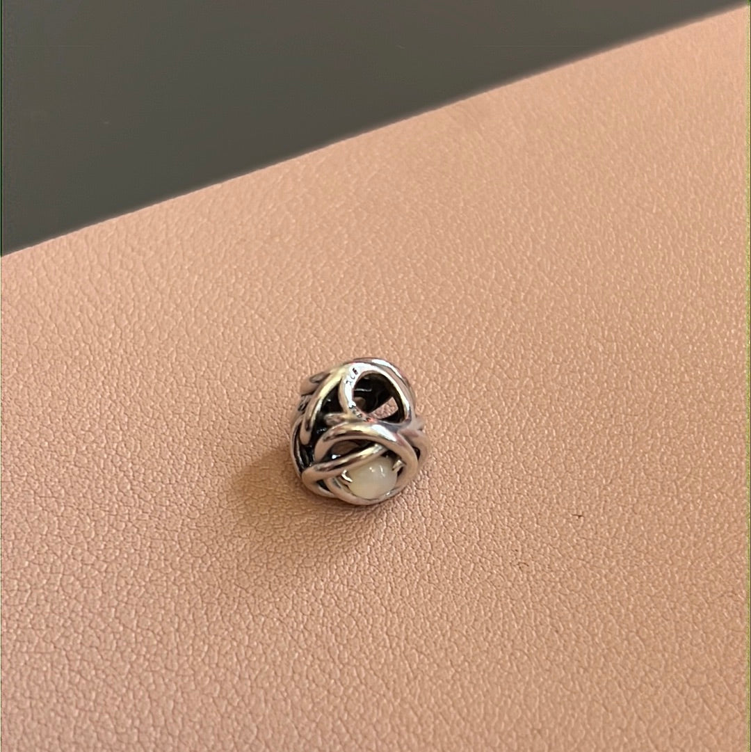 Genuine Pandora Clear Birthstone Birthstone New Style Eternity