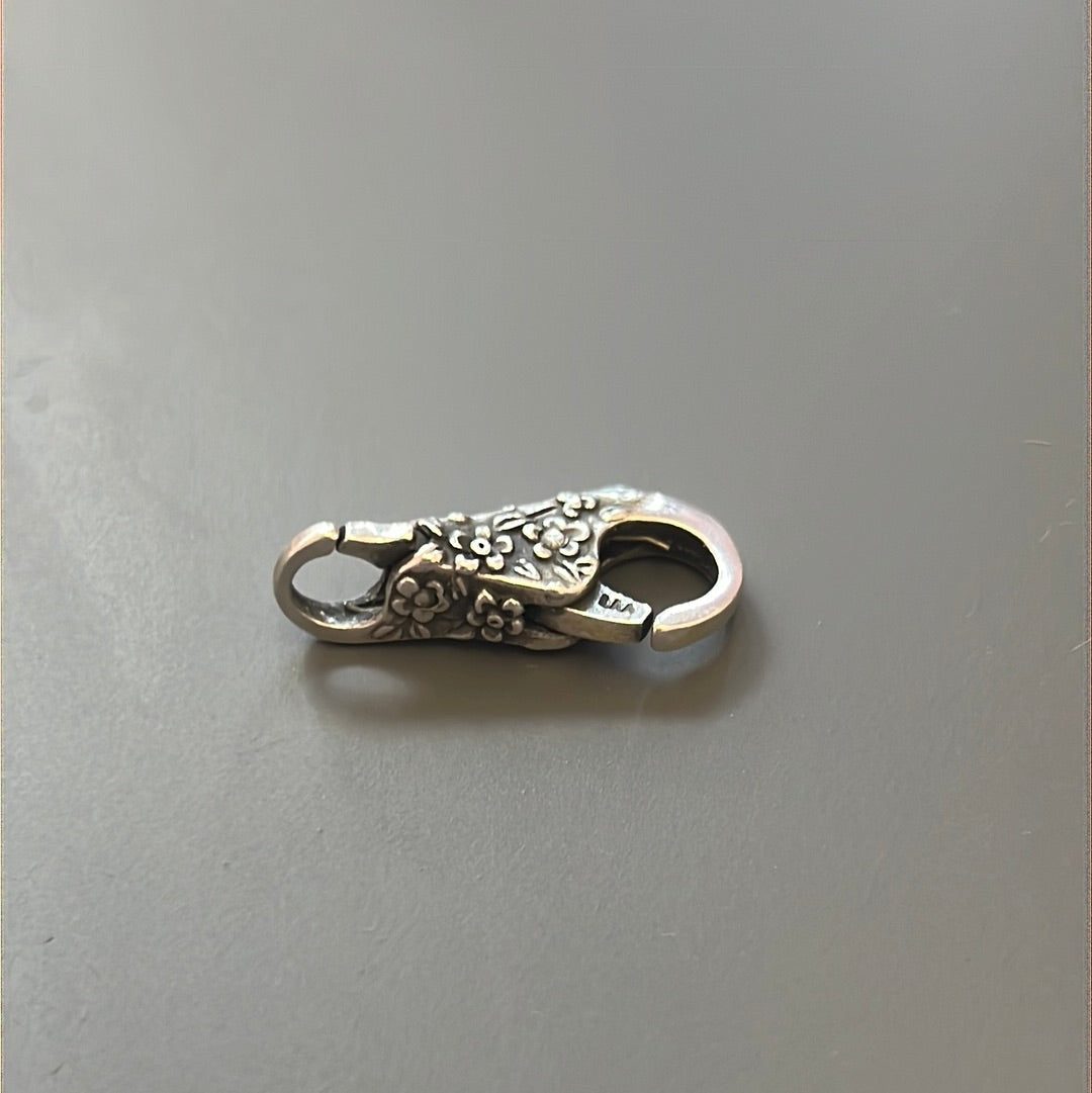 Genuine Trollbeads Floral Lace Clip Lock