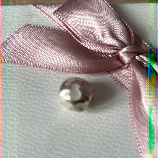 Genuine Pandora Disney Pearlescent Enamel Mickey Mouse Silhouettes Ears Charm