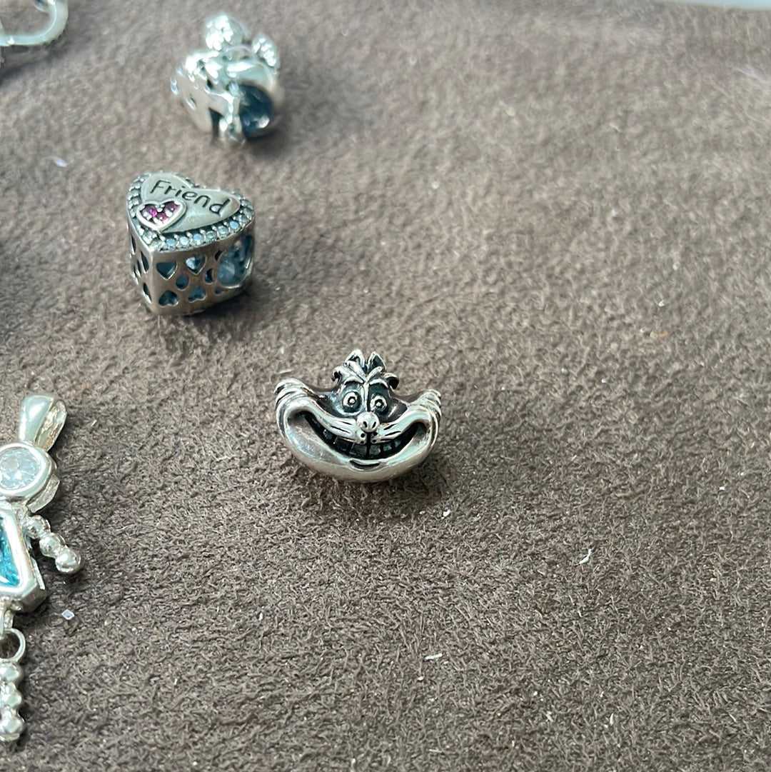 Genuine Chamilia Disney Cheshire Cat Charm