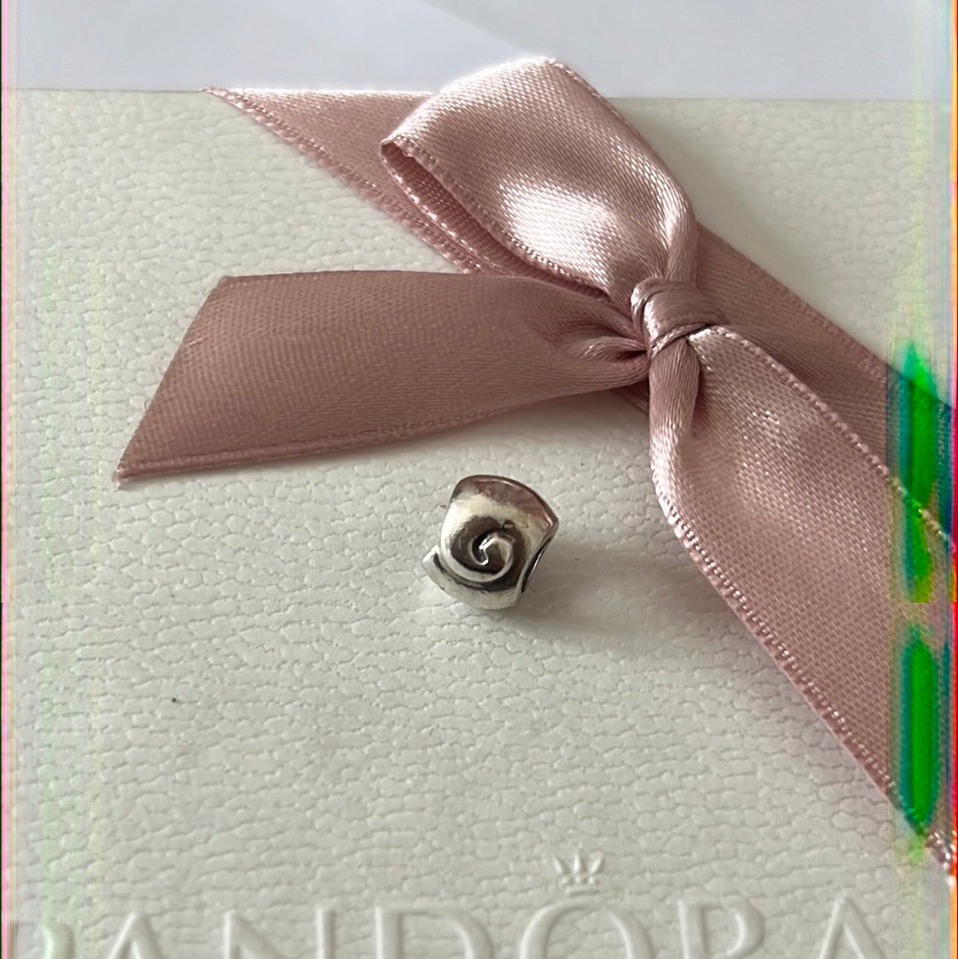 Genuine Pandora Seashell Rare in Plain Silver