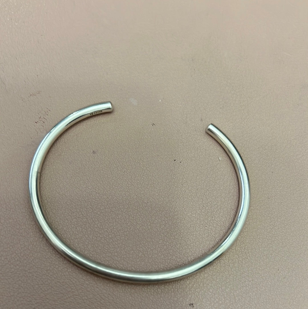 Genuine Trollbeads Solid Silver Open Bangle Small Medium
