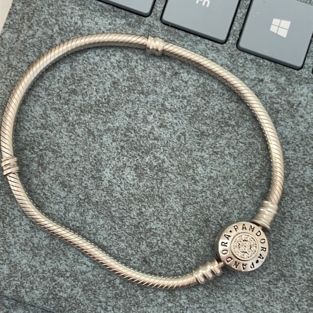 UNBRANDED Pandora Pave Logo Clasp 19cm CHEAP