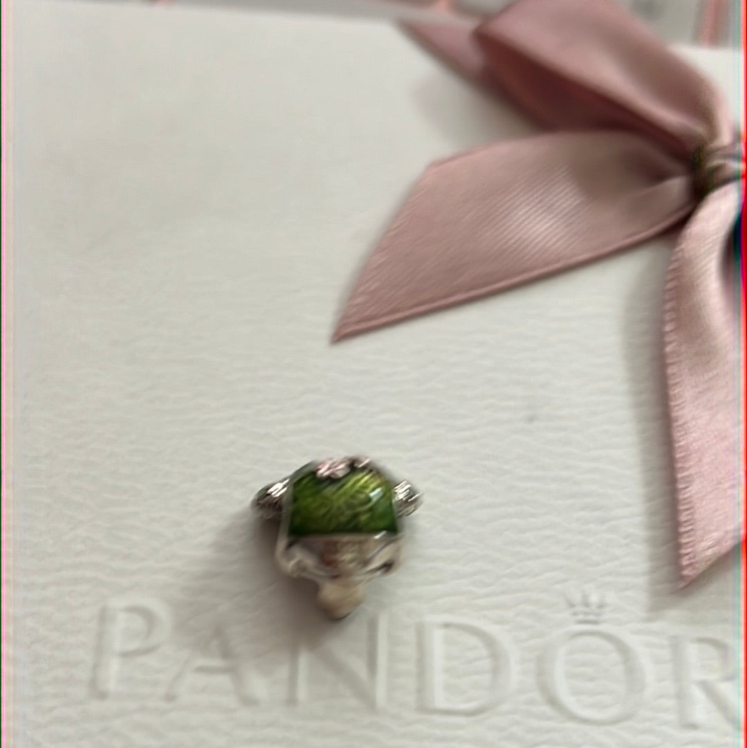Genuine Pandora Disney Parks Exclusive Epcot Flower Festival 2018 Mickey Mouse Charm