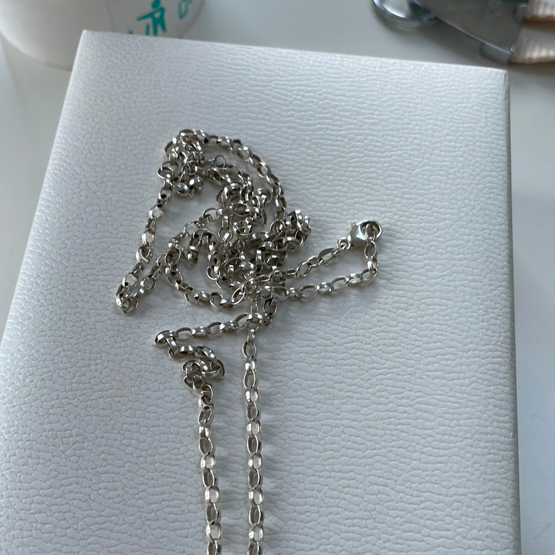 Thomas Sabo Sterling Silver Pave Feather Angel Wing Clip Charm On Pave Chain Necklace