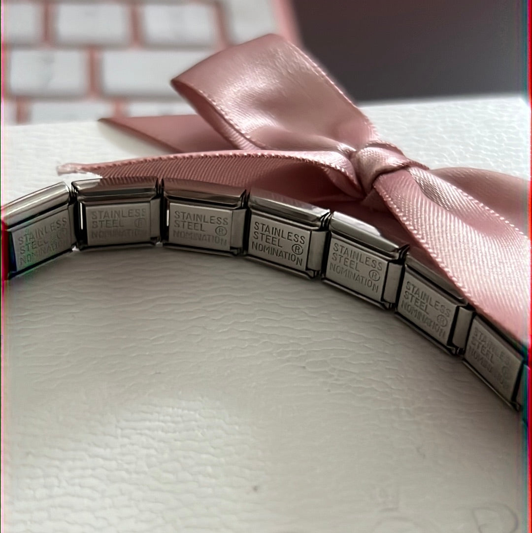 Genuine Nominations Silver Link Bracelet