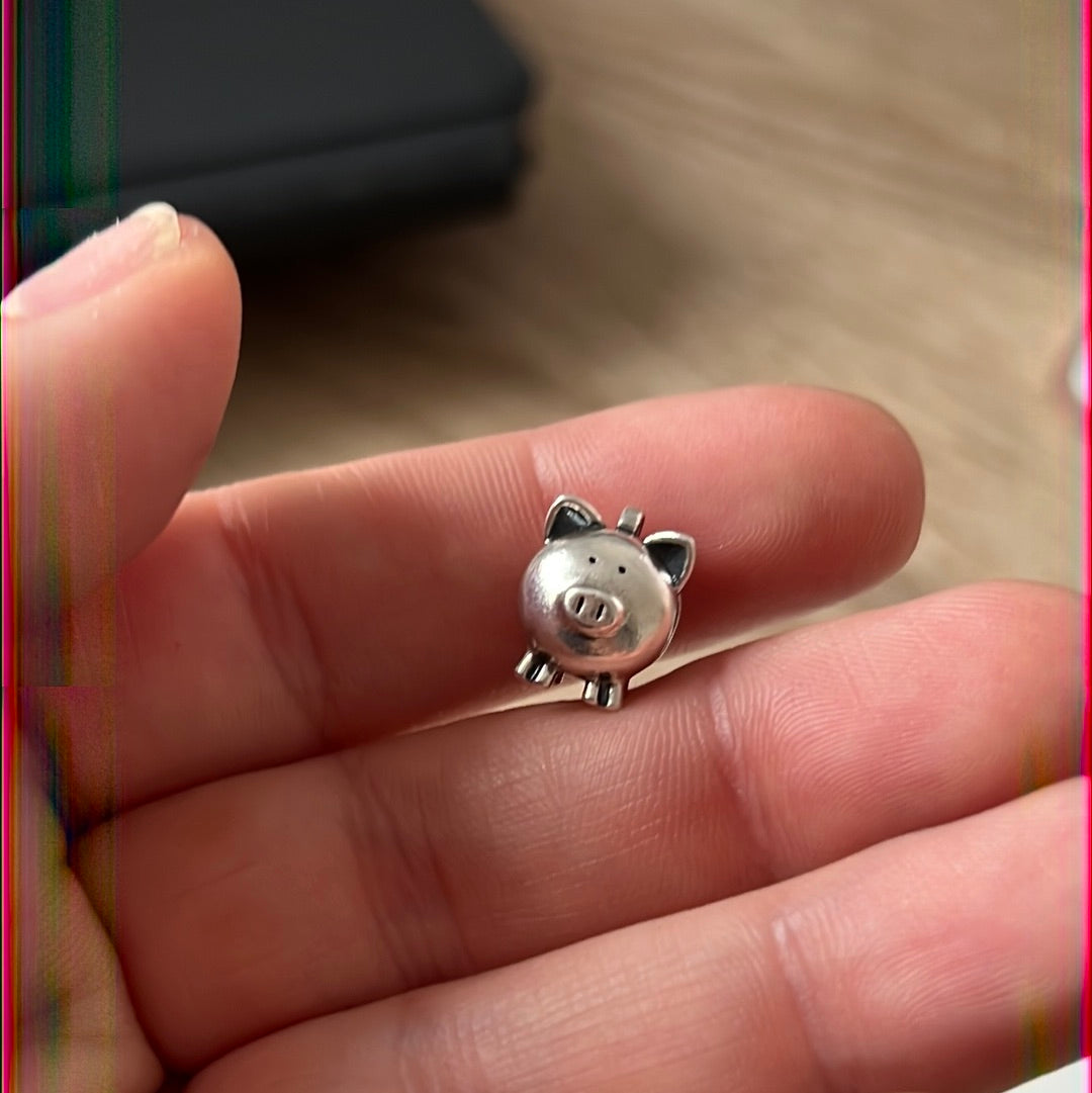 Genuine Pandora New Style Piggy Bank Charm