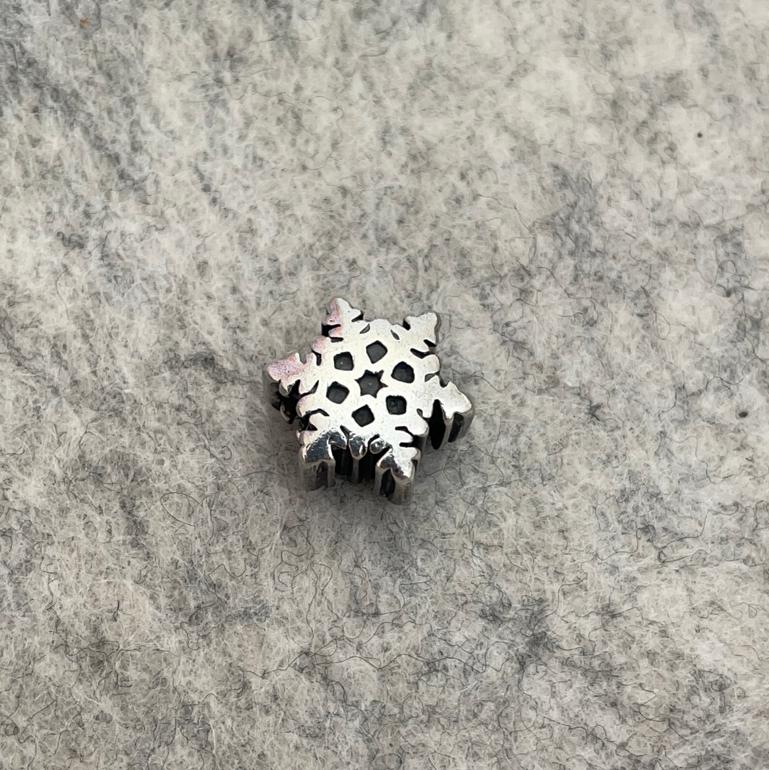 Genuine Chamilia Snowflake Charm