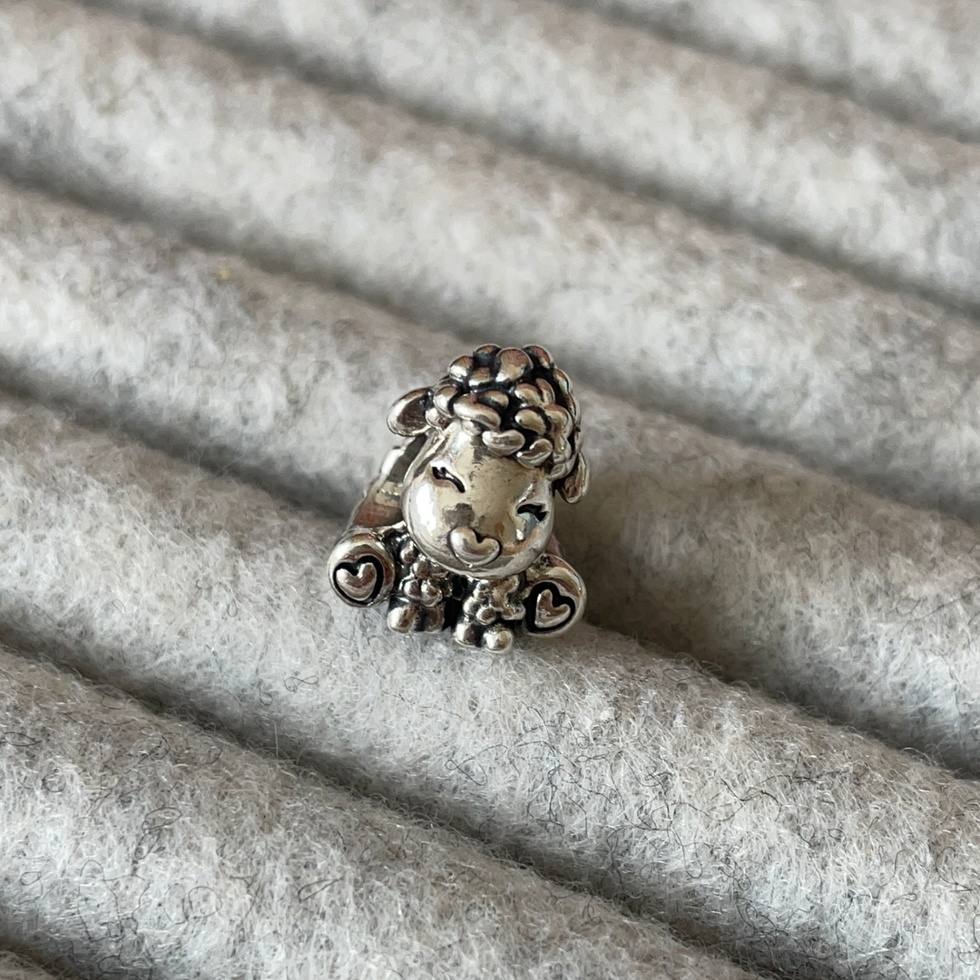 Genuine Pandora Patti the Sheep Charm Animal Cute